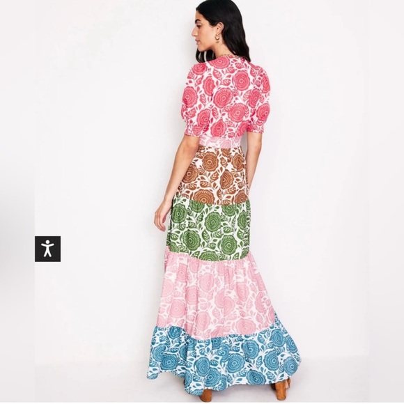 BODEN Bella Puff Sleeve Maxi Dress - Picture 3 of 14